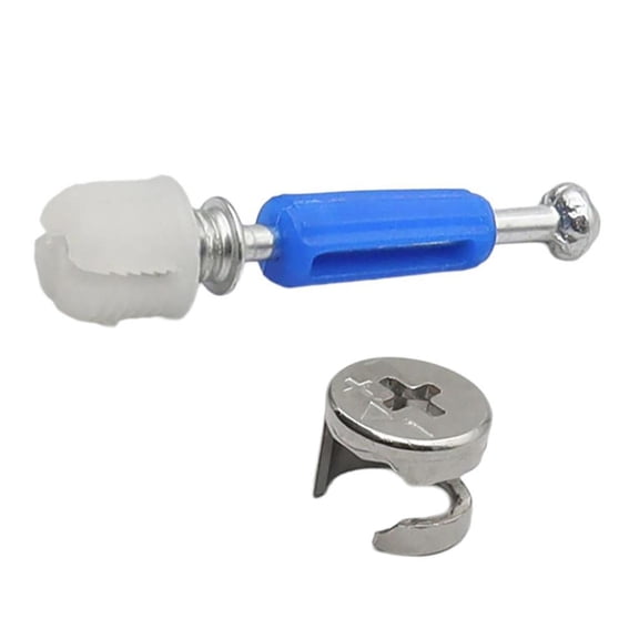 100Pcs Cams Screw Eccentric Wheel Nut Cams Lock Nut for Wardrobe Splicing Cabinet