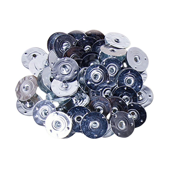 100Pcs Candle Wick Base Candle Cores Sustainers Tabs Candle Making Supplies Candle Wick Centering Tool DIY Accessories