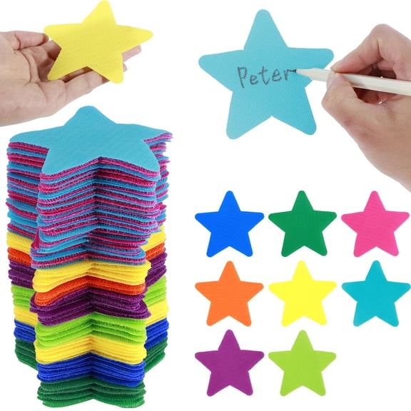 100Pcs Carpet Markers Floor Dots Round/Star/Arrow Carpet Markers Cute Colorful Carpet Markers Reusable Washable Round Sit Dot Sticker for Classroom Kindergarten Teacher Supplies