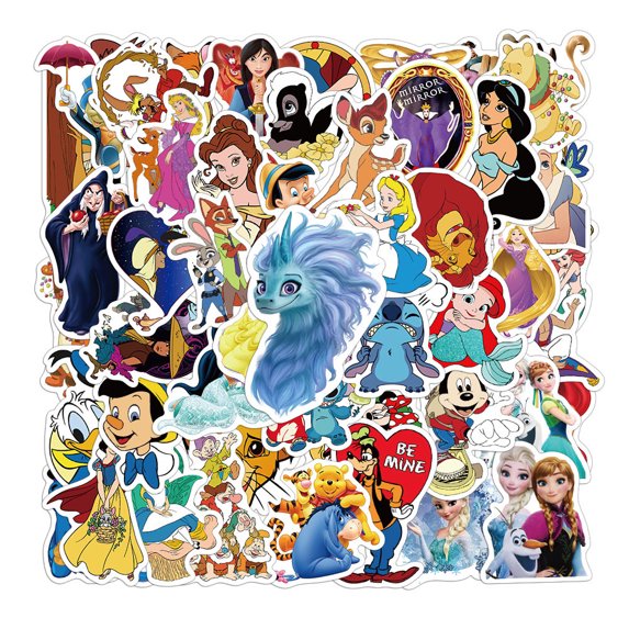 Sticker Animation Cartoon 100Pcs Cartoon Anime Stickers Animation Classic Cartoon Anime Stickers ...
