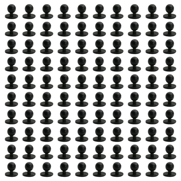 100Pcs Chefs Jackets Round Buttons Nylon Chefs Clothing Ball Buttons For Culinary Professional Clothing Button Replaceme