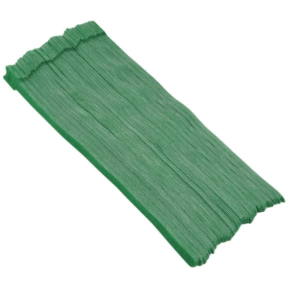 100Pcs Christmas Garland Ties 12inch Reusable Green Hook and Loop Plant Cable Ties Adjustable Holiday Plant Cable Straps Polyester Garland Ties for Wreath Garland Xmas Tree