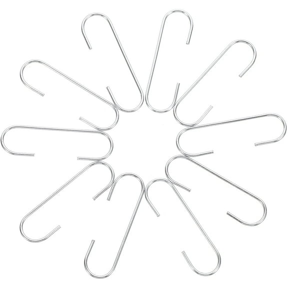 100Pcs Christmas Ornament Hooks Creative Decorative Mini Hangers for Xmas Tree Metal Christmas Mini Christmas Tree Hooks for Christmas Tree Decoration (1.18in)