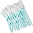 thumbnail image 1 of 100Pcs Cleaning Swabs, 5.1 Inch Power Swabs, Foam Swab with Plastic Sticks, for Printer Heads Microscopes Optical Sensors, Light Green, 1 of 7