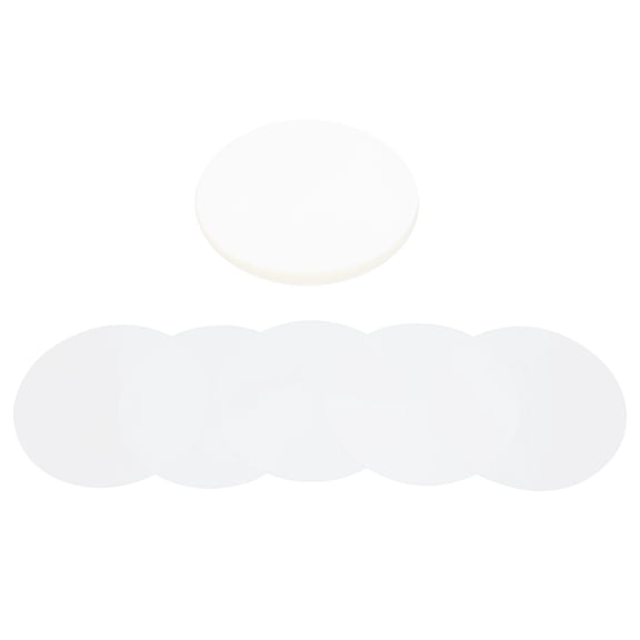 100Pcs Clear Badge Film PVC Pattern Protection Transparent Cover Protective Circles 25mm / 0.98 inch for Fridge Magnet Making
