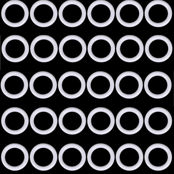 100Pcs Clear Roman Blind Curtain Rings, 0.51" O-Rings Plastic Rings for Roman Shades, Roman Blind Curtain Rings Cafe Curtain Rings Plastic O Rings Roman Shade Hardware for DIY Blinds, Curtains