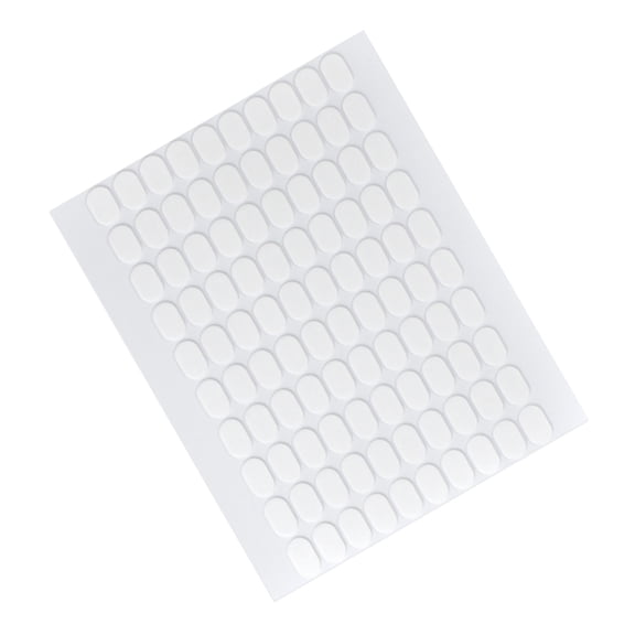 100Pcs Clear Sticky Tape Stickers Double-Side Adhesive Dot Stickers Sticky Putty for Glass Metal Plastic