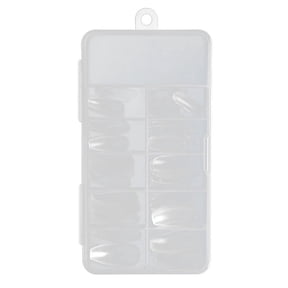 100Pcs Coffin Nails Full Set Long Acrylic Gel DIY Art Tip Extensions Manicure Kit 100PCS