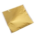 thumbnail image 1 of 100Pcs Colored Gold Leaf Sheets Silver Glitter Paper Art Crafts For Gilding Furniture Walls Nail DIY Painting, 1 of 7
