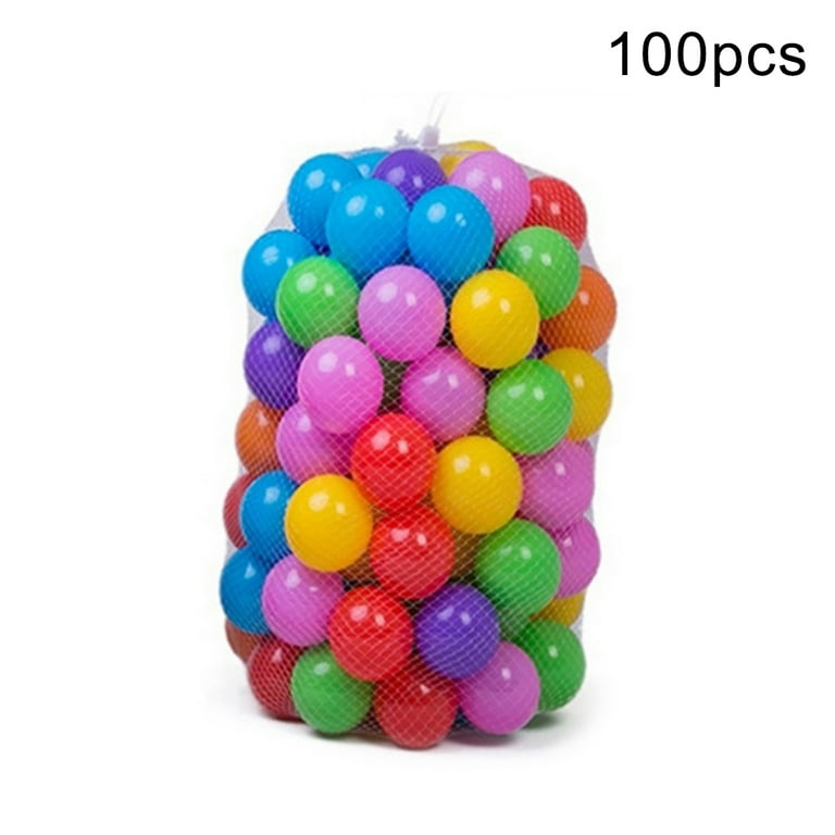 100Pcs Colorful Pool Wave Ball Outdoor Sports Baby Toy