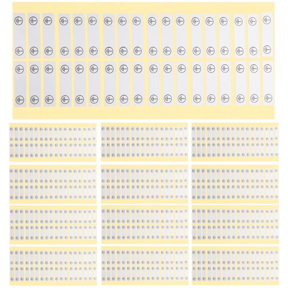 100Pcs Connection Safety Decals Multi Color for Easy Wire Identification At Home
