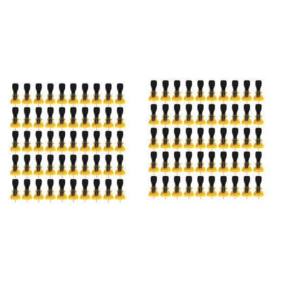 100Pcs Construction Tools Tile Leveler Adjuster Plastic Positioning Artifacts Leveler Locator Spacers for Flooring Wall