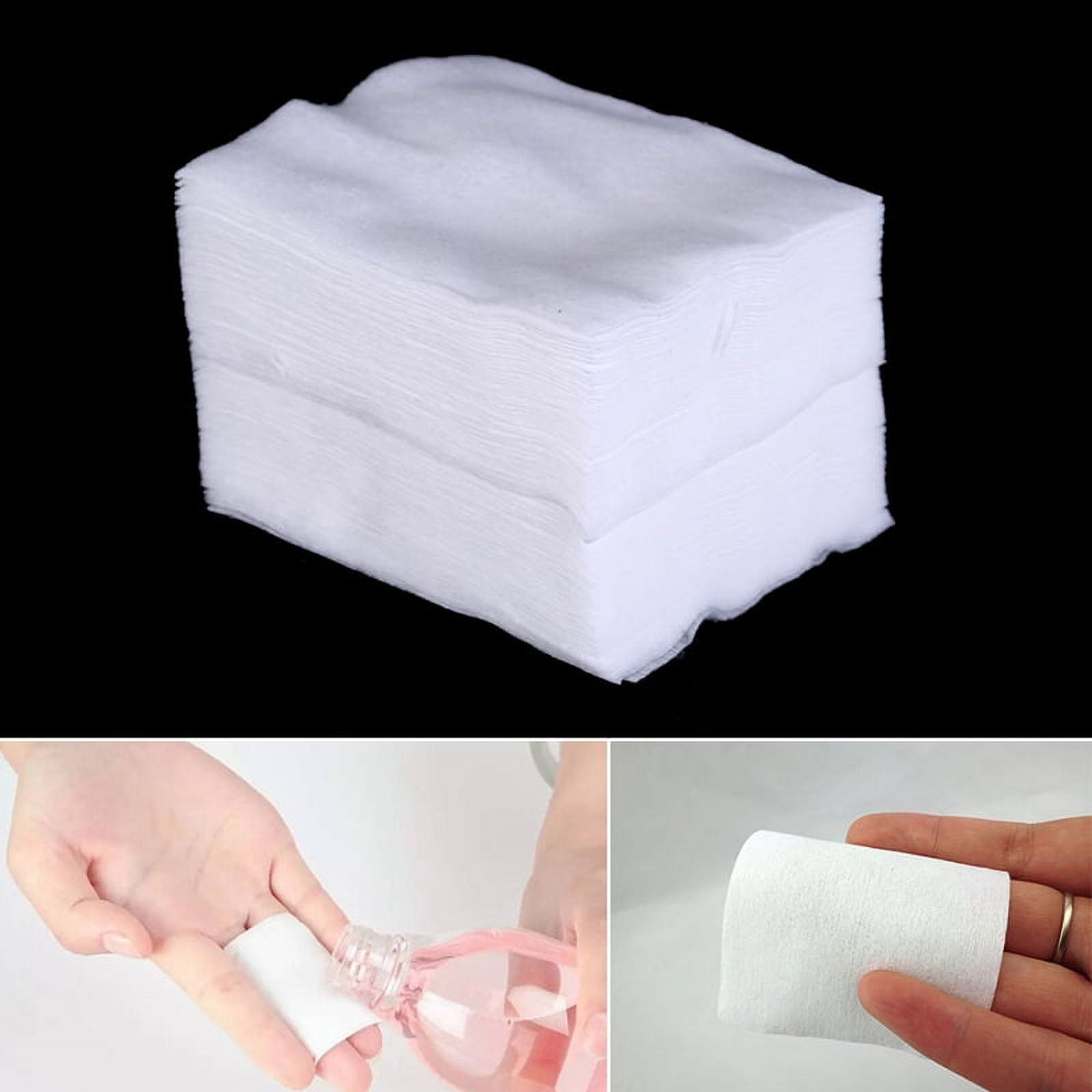 100Pcs Cosmetic Cotton Pad Lint Free Facial Eye Cleansing Makeup