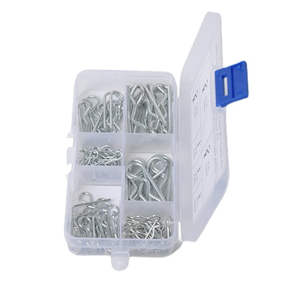 100Pcs Cotter Pins Assortment Kits Spring Clip Retainer Pins Tractor Cotter Pin