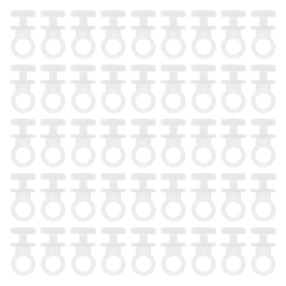 100Pcs Curtain Track Roller Curtain Track Carrier Curtain Glider Track