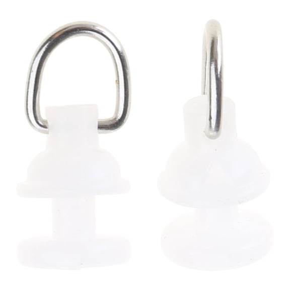 100Pcs Curtain Track Rollers PVC Gliders for Quiet Smooth Curtain Operating Drapery Track Runner Window Accessories