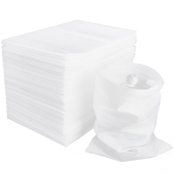 100Pcs Cushion Foam Pouches Foam Packing Sheets Plate Packing Sleeves for Moving Moving Dishes Packing Kit for Packing Dishes Glasses China Plate