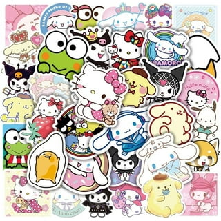100PCS Cute Girl Cat Stickers - A Store Full of Joy and Happiness