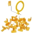 thumbnail image 1 of FOUR E's Scientific 100Pcs Dental X-Ray Sensor, Posterior Holder Self-Adhesive Bite Block, Include 1Pcs Arm + 1Pcs Ring Set, Yellow, 1 of 8