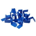 thumbnail image 1 of FOUR E's Scientific 100Pcs Dental X-ray Sensor Holder, Autoclavable Self-Adhesive Anterior Sensor Holder Block, Blue, 1 of 7