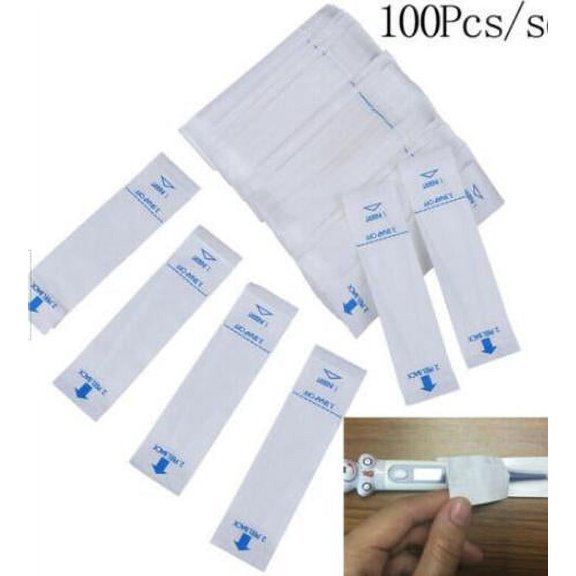 100Pcs Digital Thermometer Probe Covers Disposable Protector Electronic Cover