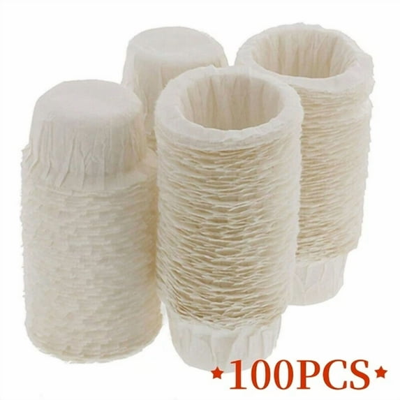100Pcs Disposable Cups Coffee Filters Paper Pods Replacement For K-Cup Filter Us