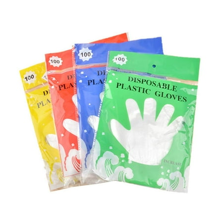 100Pcs Disposable Gloves Non Slip Cleaning Gloves.