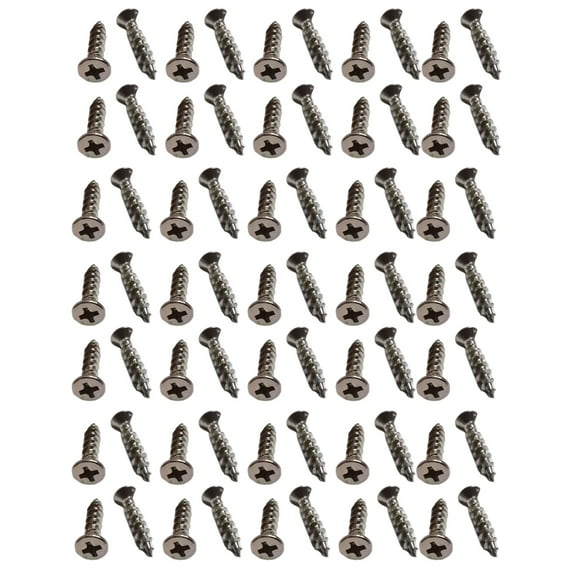 100Pcs Drill Tail Tapping Screws Countersunk Wood Screws Enduring