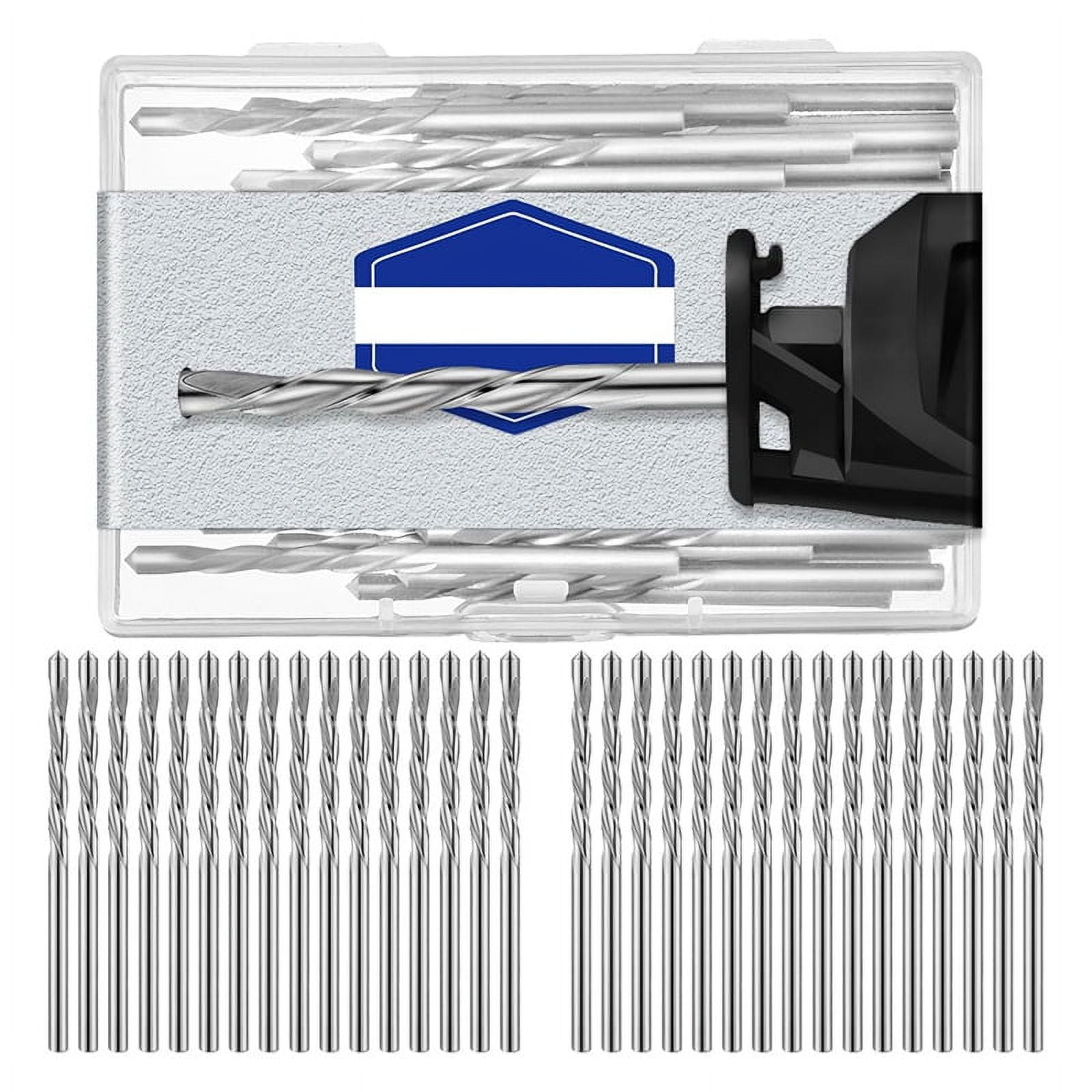 100Pcs Drywall Drill Bits Pilot Point Cutting Drill Bits Diameter Drywall Router Drill Bits Drywall Tools for Spiral Saw