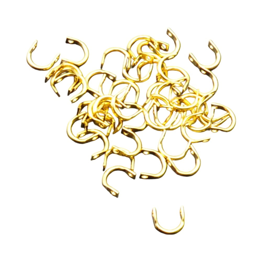 100Pcs Easy-Spin Clevises Diy Fishing Spoon Spinnerbatis Fishing Lures ...