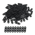 100Pcs Fastener Tent Guy Line Runners Guyline Rope Lock Tensioner