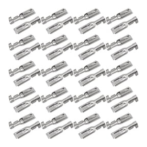 100Pcs Female Crimp Terminals 2.8mm Made Tinned Bronze Terminals for Secure Automotive & Equipment Wiring
