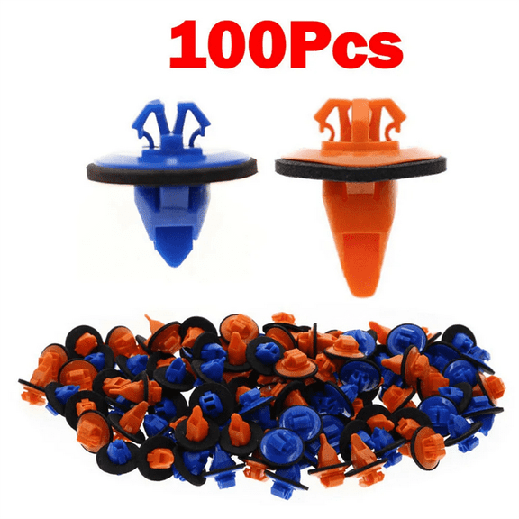 100Pcs Fender Flare Retainer Clips For Toyota Tacoma Sequoia 4Runner FJ Cruiser