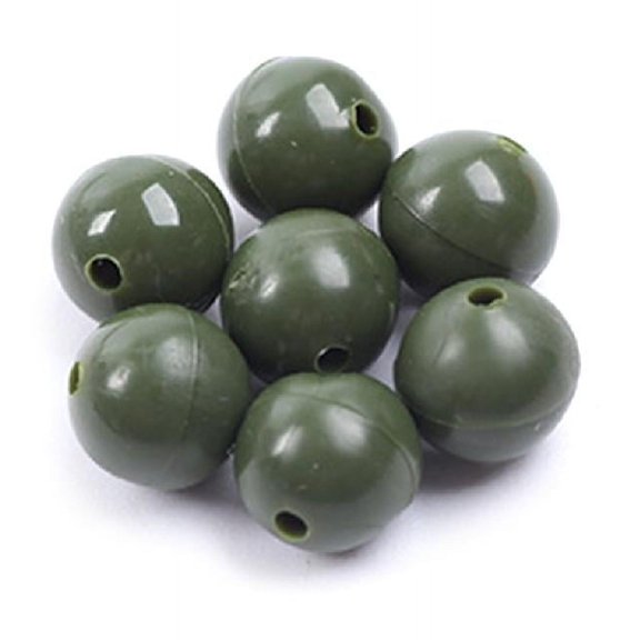 100Pcs Fishing Baits Eggs Rigs Beads Tackle Lures Accessory Fishing Shock Beads Soft Round Fishing Shock Beads