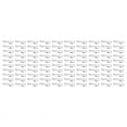 100Pcs Fishing Hooked Snap Links Swivel Hook Line15Mm