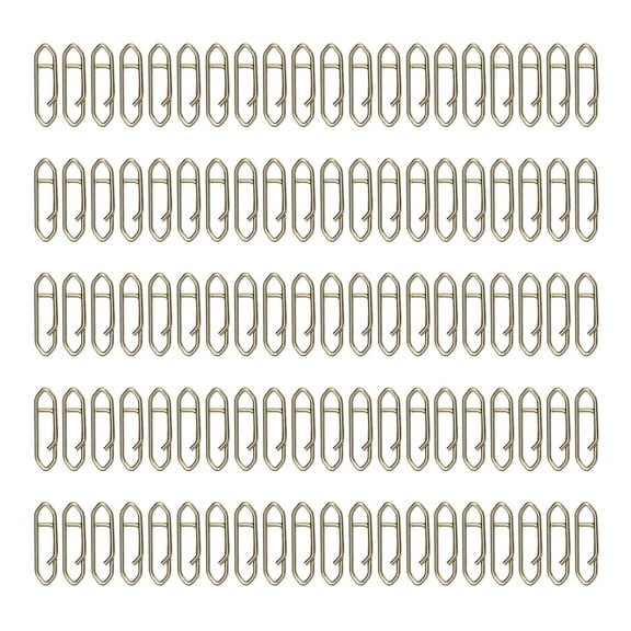 100Pcs Fishing Power Speed Clip High Strength Stainless Steel Fishing Lure Quick Change Snap Connector Saltwater Freshwater Fishing Accessories