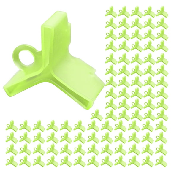 100Pcs Fishing Treble Hook Covers Hook Protector Safety Treble Hook Holder Caps Fishing Hook Bonnets Fishing Hook Guard