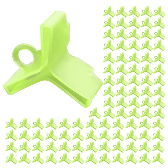 100Pcs Fishing Treble Hook Covers Hook Protector Safety Treble Hook Holder Caps Fishing Hook Bonnets Fishing Hook Guard