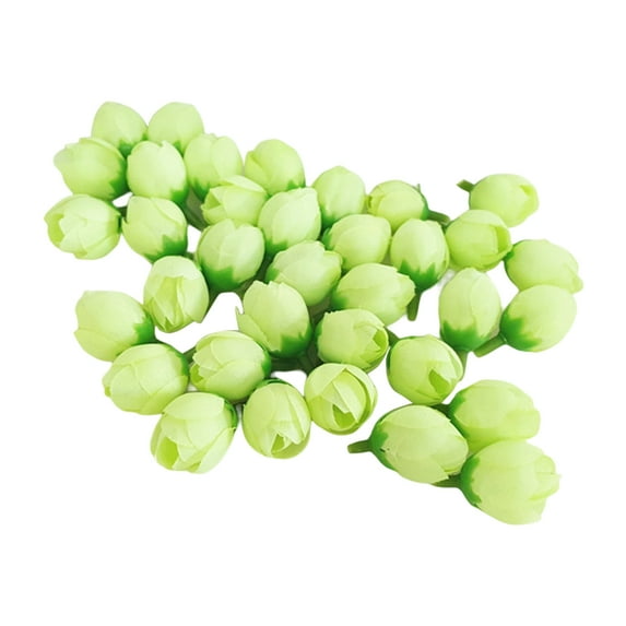 100Pcs Flower heads in bulk wholesale for Crafts Carnation Silk Peony Artificial Rose Flower Heads European Wedding Decoration DIY Accessories Fake Flowers Party