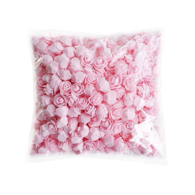 100Pcs Foam Flowers Bulk, Artificial Flowers Foam Roses for Crafts, DIY ...