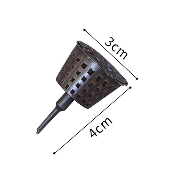 100Pcs Garden Bonsai Fertilizer Tool Basket Box Case Plant Portable With Lid