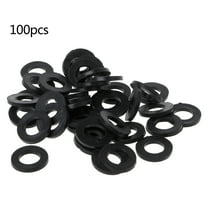 100Pcs Garden Hose Washer Seal O Ring Gasket Flat Rubber Washer Hose Accessories
