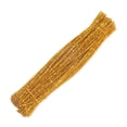 thumbnail image 1 of 100Pcs Glitter Chenille Stems Flexible Bendable Plush Tinsel Stems Kids Educational DIY Craft Supplies Toys Crafting-Golden, 1 of 8