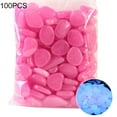 thumbnail image 1 of 100Pcs Glow in The Dark Garden Pebbles for Walkways Outdoor Decor,Glow Stone Rocks Aquarium Fish Tank Pebbles Path Lawn Yard Outdoor Garden Decorative Stones, 1 of 8