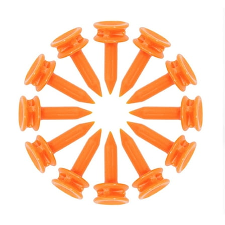 100Pcs Golf Step Down Tees Plastic Short Golf Ball Tees Replacement Castles Tees Golfs Ball Holder Practice Tool