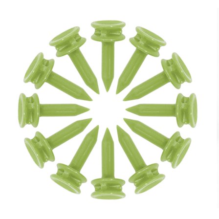 100Pcs Golf Step Down Tees Plastic Short Golf Ball Tees Replacement Castles Tees Golfs Ball Holder Practice Tool