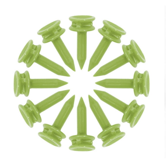 100Pcs Golf Step Down Tees Plastic Short Golf Ball Tees Replacement Castles Tees Golfs Ball Holder Practice Tool