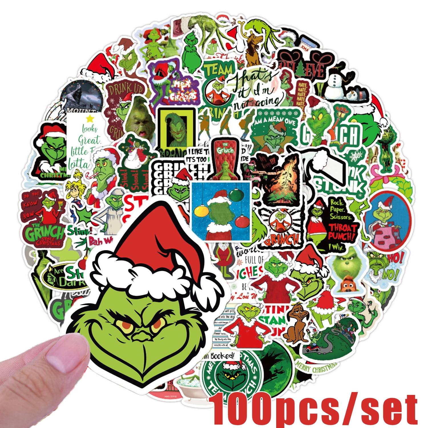 https://i5.walmartimages.com/seo/100Pcs-Grinch-Christmas-Stickers-for-Christmas-Party-Favors-Water-Bottles-Laptop-Greeting-Cards-Envelopes_54d69386-fef6-4de5-a69a-1f4f011183f3.363699313129f235bc35c2839c611d4f.jpeg