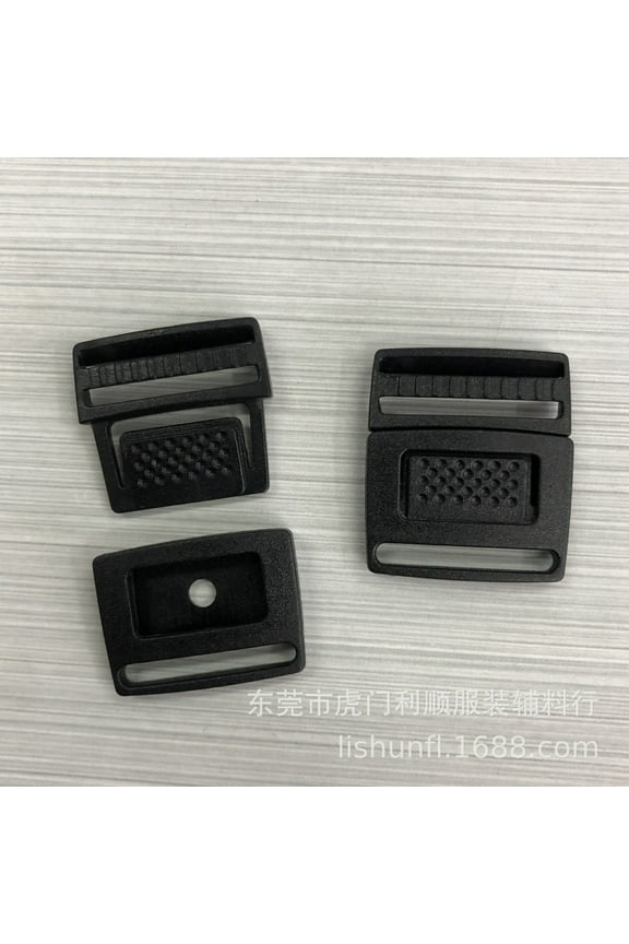 100Pcs Hat Center Release Buckles Detachable Plastic Buckles Strap Buckle Center Release Buckles