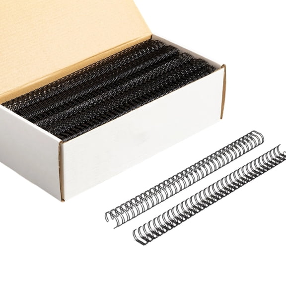 100Pcs Heavy Duty Iron Metal Binding Coils Rings for School Office Supplies